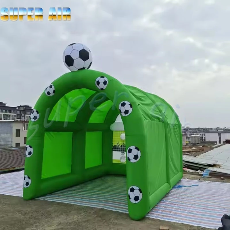 Cadre de but de football gonflable portable en plein air, design merveilleux, innovant, pour fête sportive pour enfants