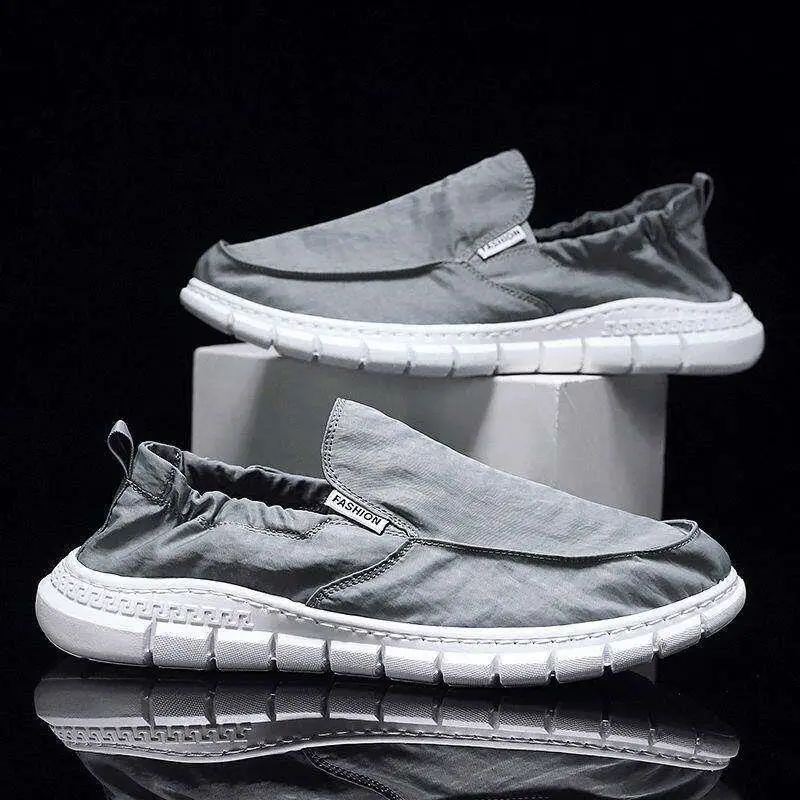 Men's Slip-On Casual Shoes Breathable Umbrella Cloth Spring Summer New Style Leisure Beijing Cloth Shoes Match All
