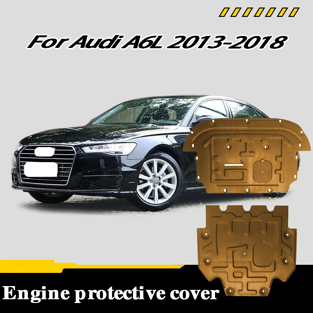 Car Floor Mats For Audi A6L 2013-2018 Customauto Foot Pads Automobile Carpet Cover interior accessories