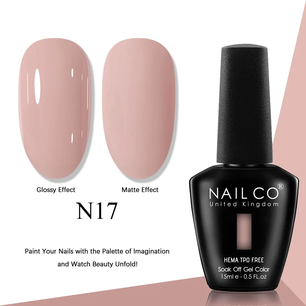 NAILCO 15ml Morandi Color Nails Art Red Color Gel Nail Polish Semi-permanent HEMA TPO FREE UV Gel Polish Manicure Hybrid Varnish