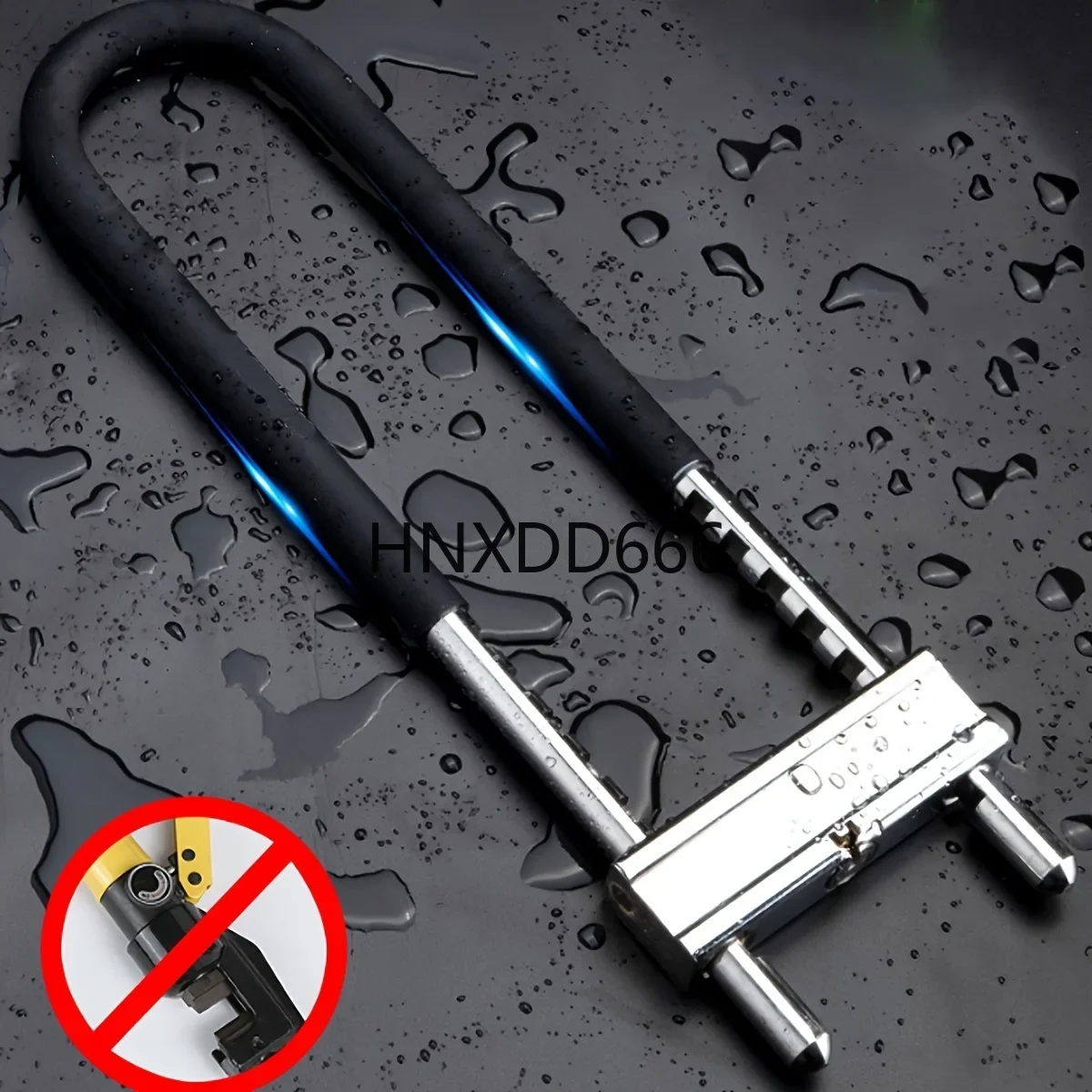 Adjustable Shackle Lock U-Shape Shackle U-Lock Bicycle Lock fits Most pins Ideal for Indoor and Outdoor use