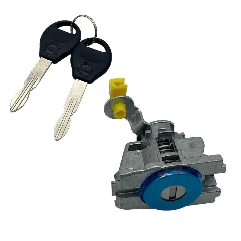 For Nissan TEANA SYLPHY Left Front Door Lock Cylinder with 2 Keys