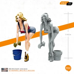 1/35 model kit resin kit Beauty Car Washer