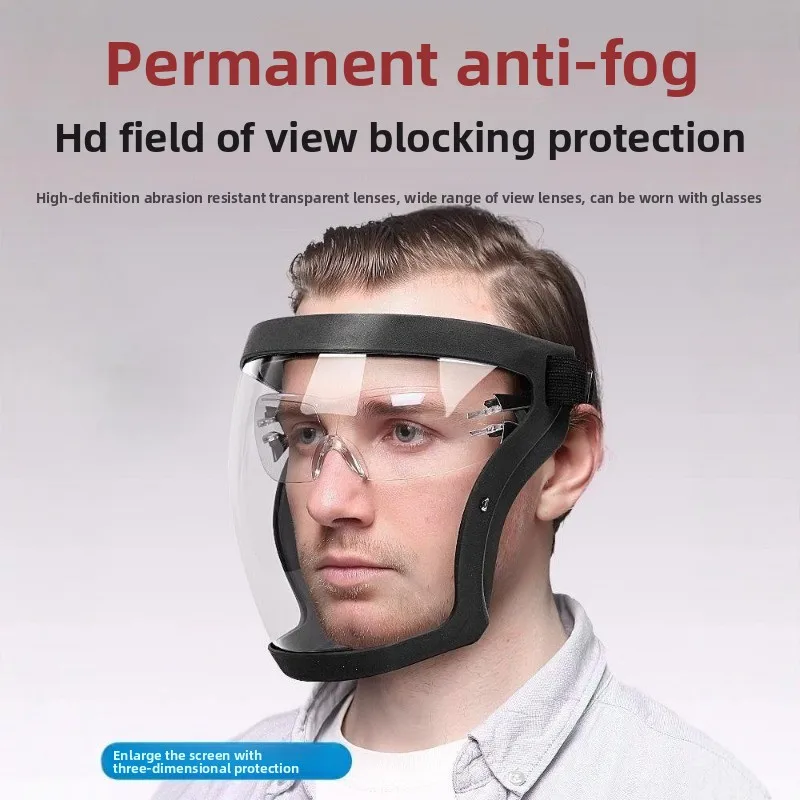 

Safety Goggles Full Face Protective Mask for Men and Women Protective Mask Glasses Goggles Full Face Anti-splash Dust Mask
