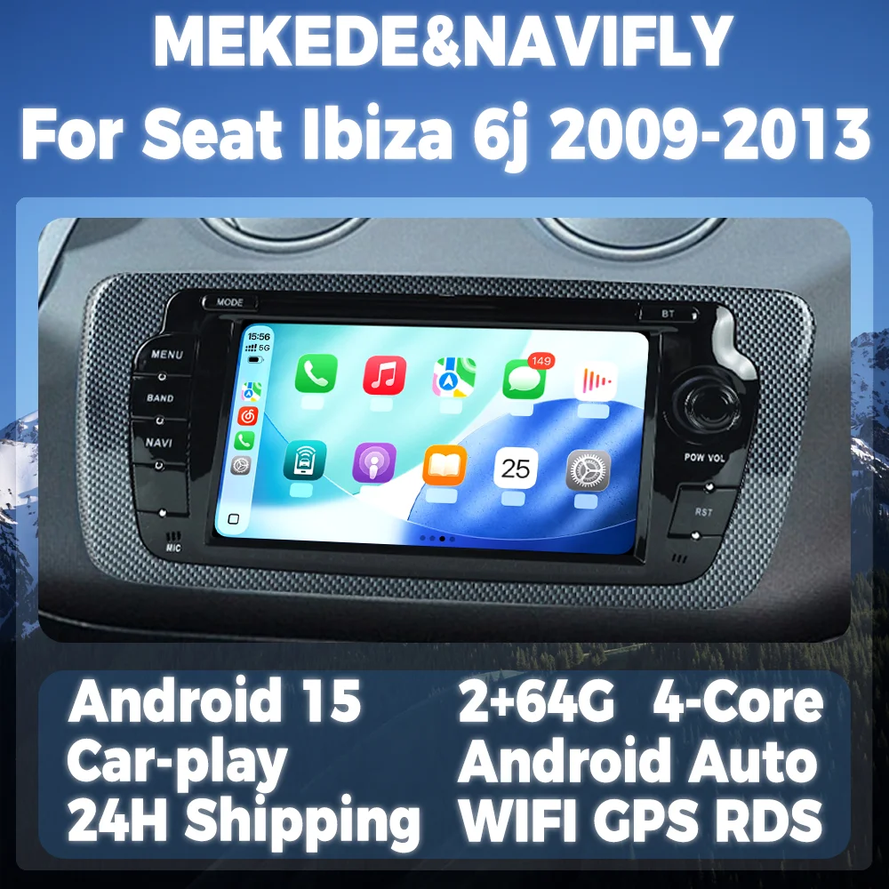 7" Android 15 Car R…