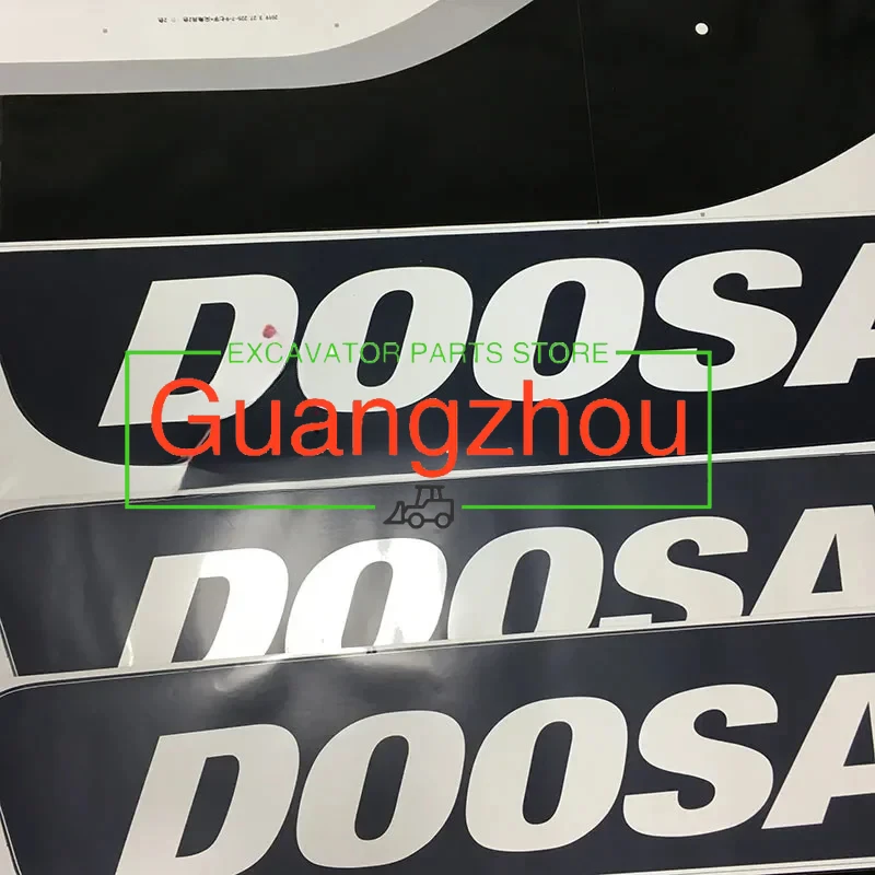 Excavator Doosan Daewoo DH215 220 225 370-9/9E Logo Sticker Accessories