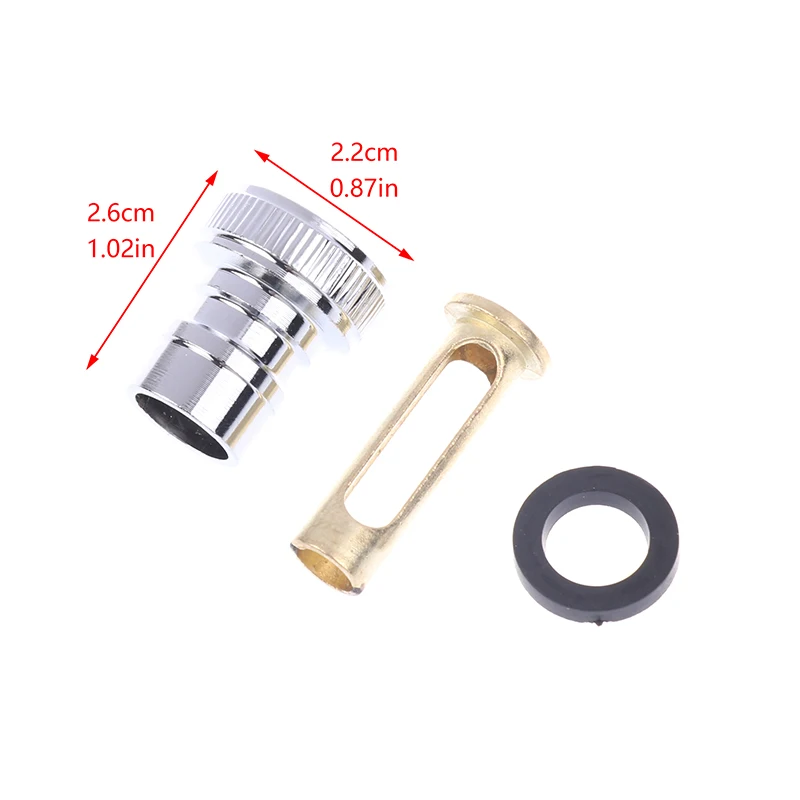 Katup penghenti air keran mesin cuci, 2 buah sambungan katup Stop air 1/2 "3/4" Anti jatuh otomatis semua inti dalam kuningan