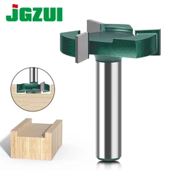 12 mm 1/2 inch schacht t-vormige frees, bodemreiniging, gleuf, driesnijdend gleufmes, houtbewerkingsfrees, legering Mi
