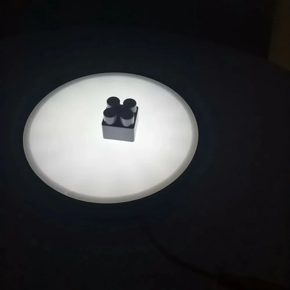 135mm Microscope LED Bottom Round Light Lamp Source Shadowless Backlight Illuminator Industrial Inspection 100V-240V - Image 5