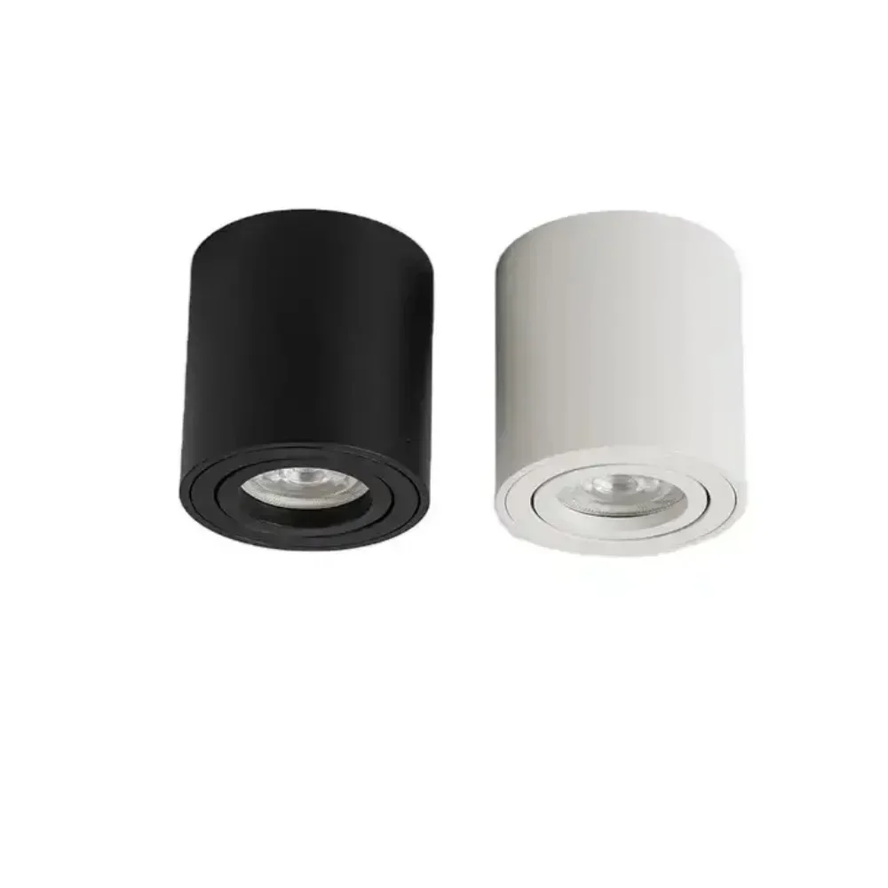 New Die-cast Ceiling Spotlight High Color Display Surface Mounted Anti Glare Downlight Bracket Housing GU10 Cup Holder