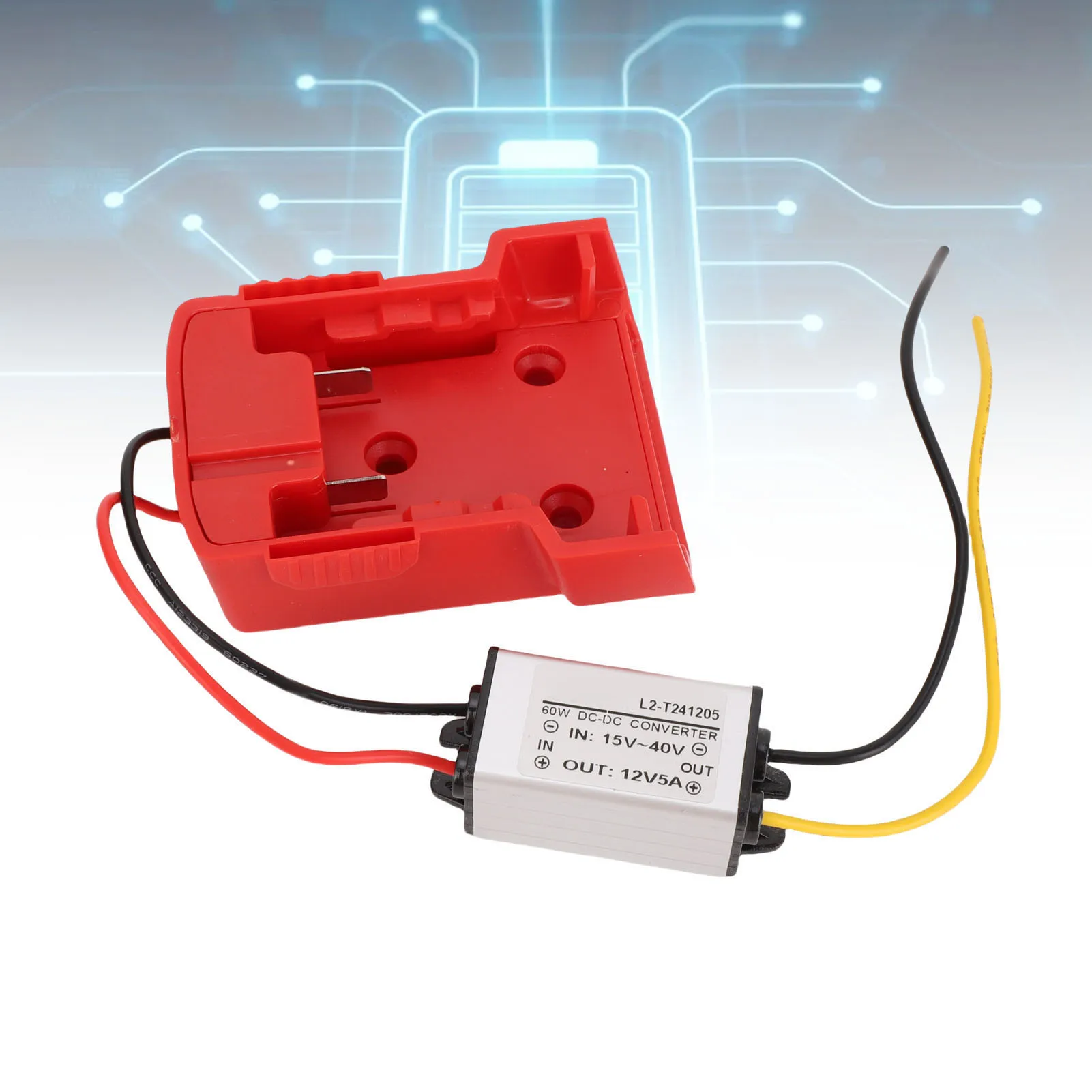 محول تخفيض الجهد DC18V إلى DC12V وحدة مخفض الجهد الكهربي للسلامة التيار الزائد لمعدات مراقبة عربات الجولف #4