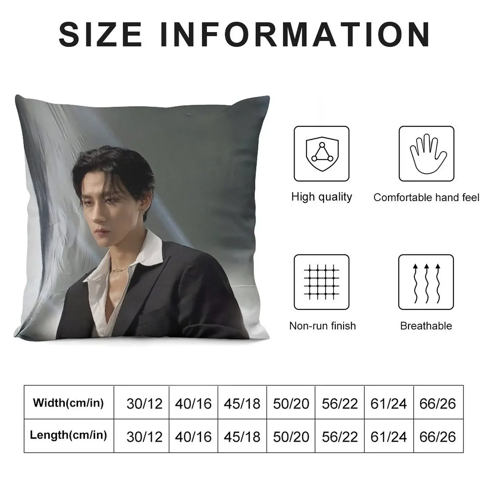 Hot I.M Changkyun monsta x Throw Pillow Christmas Pillow Sofa Cushion Custom Cushion Photo pillow