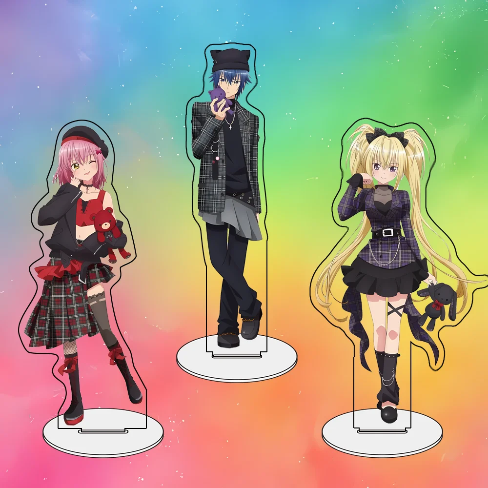 Anime Shugo Chara! Ikuto Amu Utau 15CM Acrylic Stand keychain Anime Stand Desk Decor Bedroom Layout Ornament Birthday Present