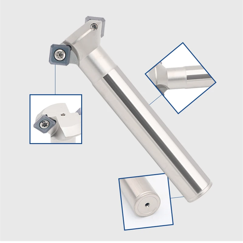 BEYOND TFD45 B45 45 Degree Position Chamfering Cutter Drilling use SPMX TCMX SPMG SCMT Carbide Insert Milling Cutter CNC Endmill