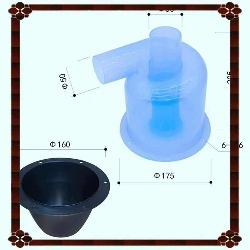24-часовая доставка серии SN50T10, новый высокоэффективный циклонный пылесборник с турбонаддувом, 2 шт., 50ST10, пылесборник Turbo