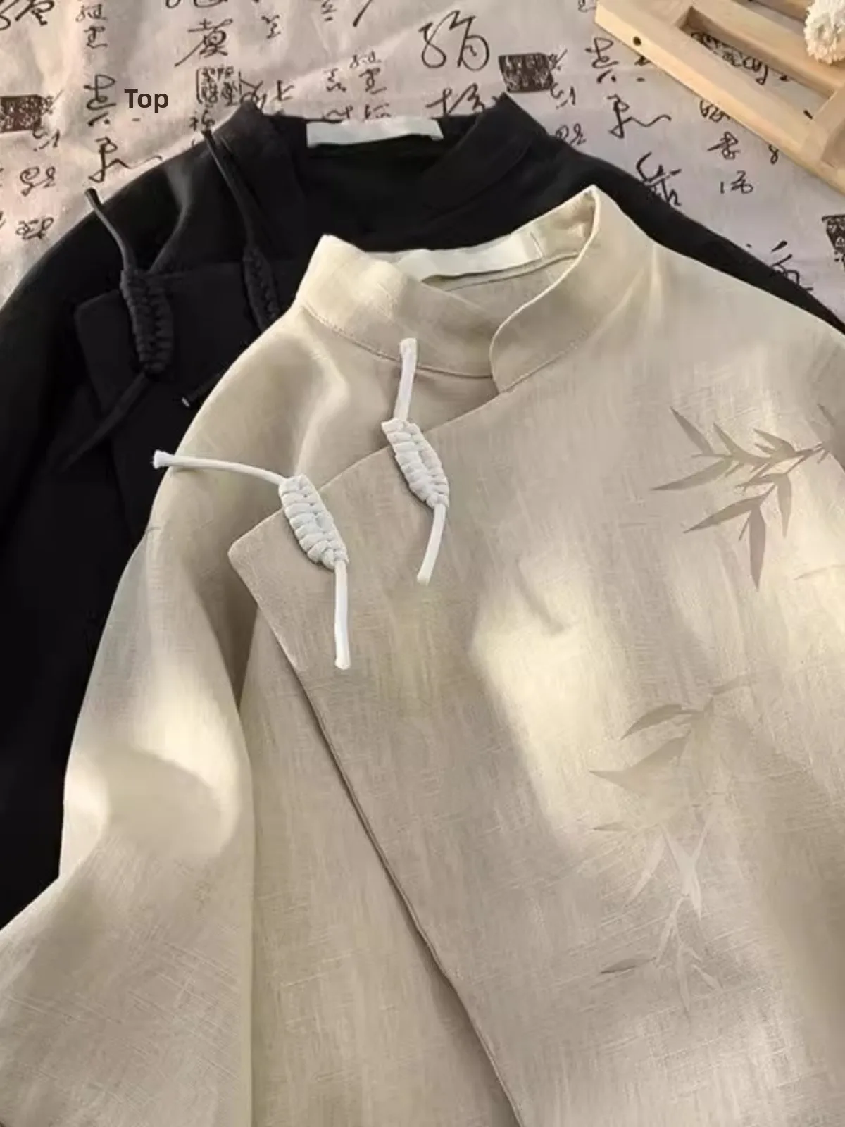 

Extra Large 300 Pounds New Chinese Style Short Sleeve Shirt Women Summer Retro High End Loose Elegant Top Polyester Fiber