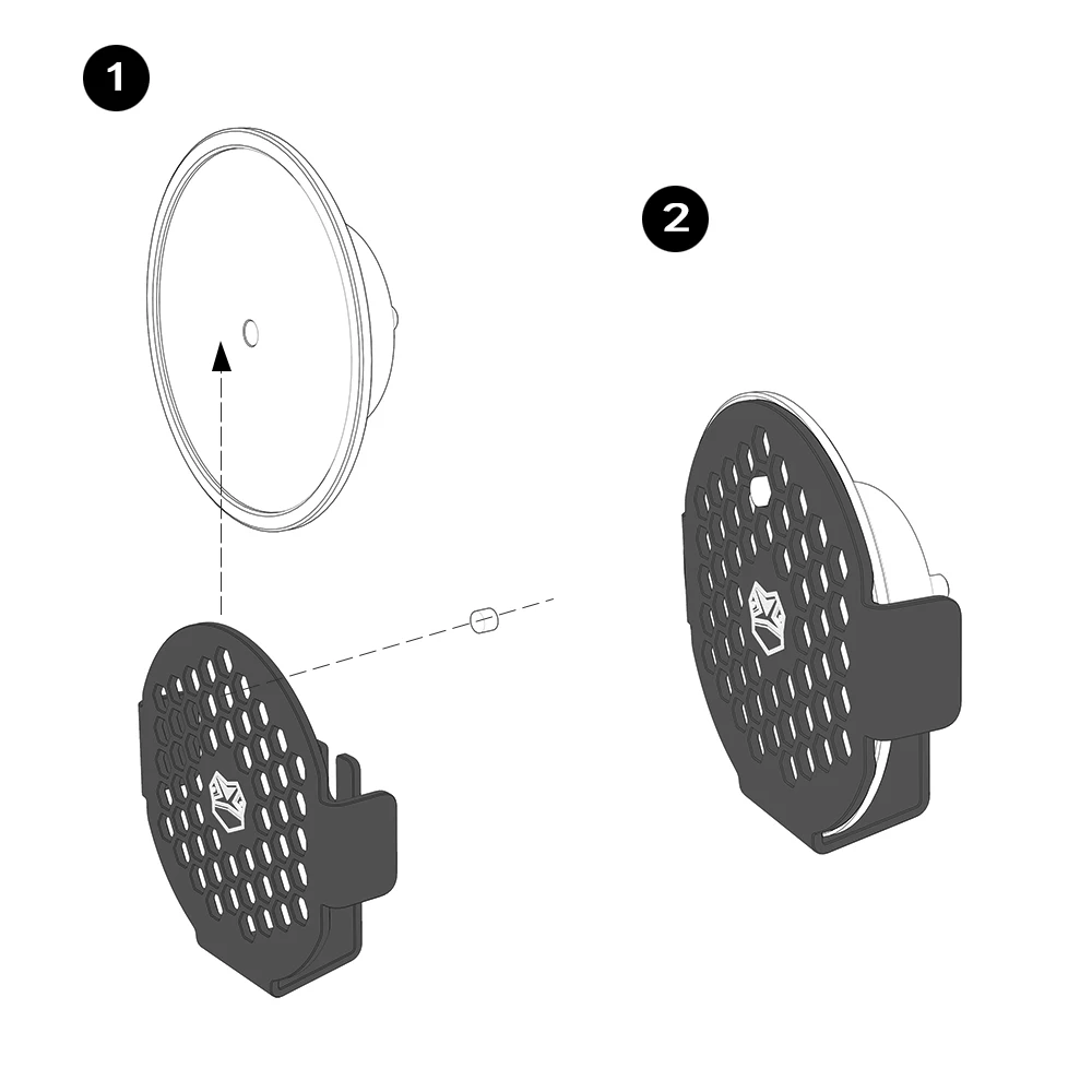 For Speed Triple 1200 RS 2021-2022-2023-2024 1200 RR Motorcycle Horn Guard Speaker Bugle Cover Protector For Speed Twin 900 - Image 3