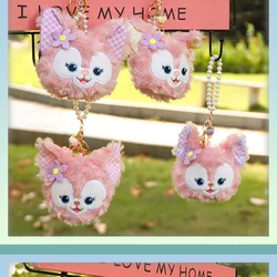 Disney StellaLou LinaBell Duffy Brooch Pendant Cute Cartoon Keychain Hairpin Doll Gift Pendant Bag Ornament Kids Gift Toy