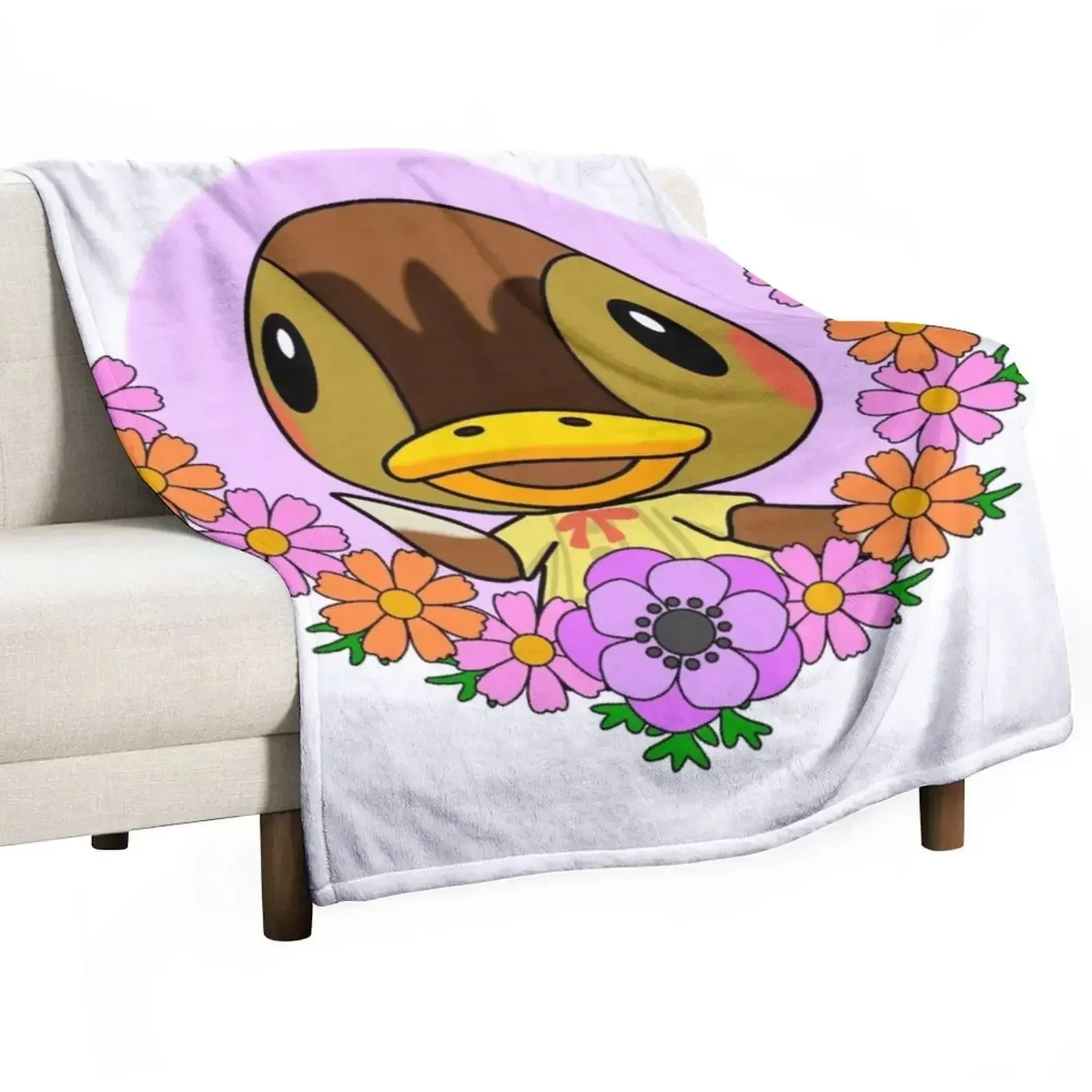 Little duck molly Throw Blanket for babies cosplay anime Blankets