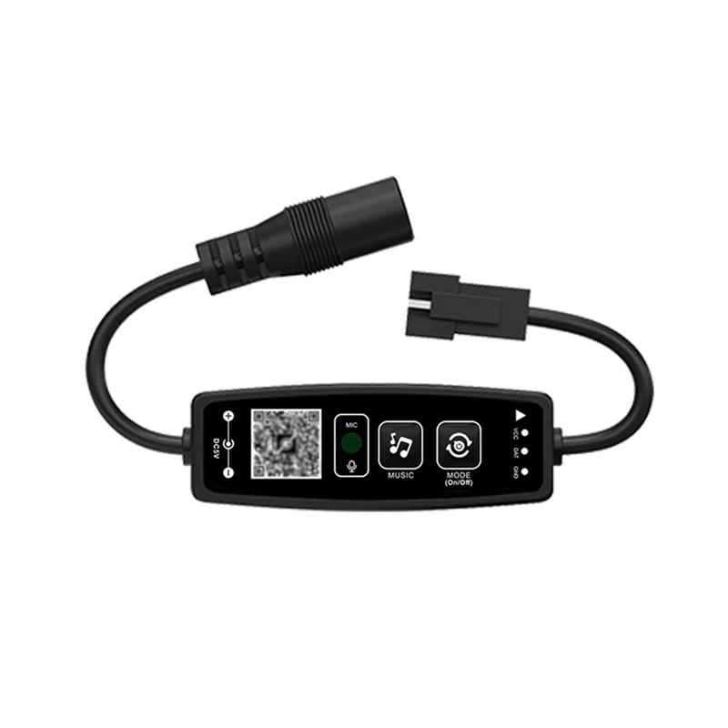 ABFN-WS2811 WS2812B Controller LED Musica Bluetooth 28 tasti Telecomando per striscia RGB indirizzabile individuale