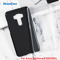 For Asus Zenfone 3 ZE552KL Gel Pudding Silicone Phone Protective Back Shell For Asus Zenfone 3 ZE552KL Soft TPU Case