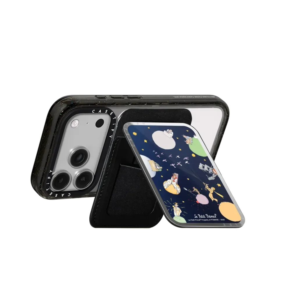 CASETiFY Co-brand Le Petit Prince Romantic Series  Magnetic Phone Holder Card Pack for iPhone17 16 15 14 13for Samsung S25 S26 view 4
