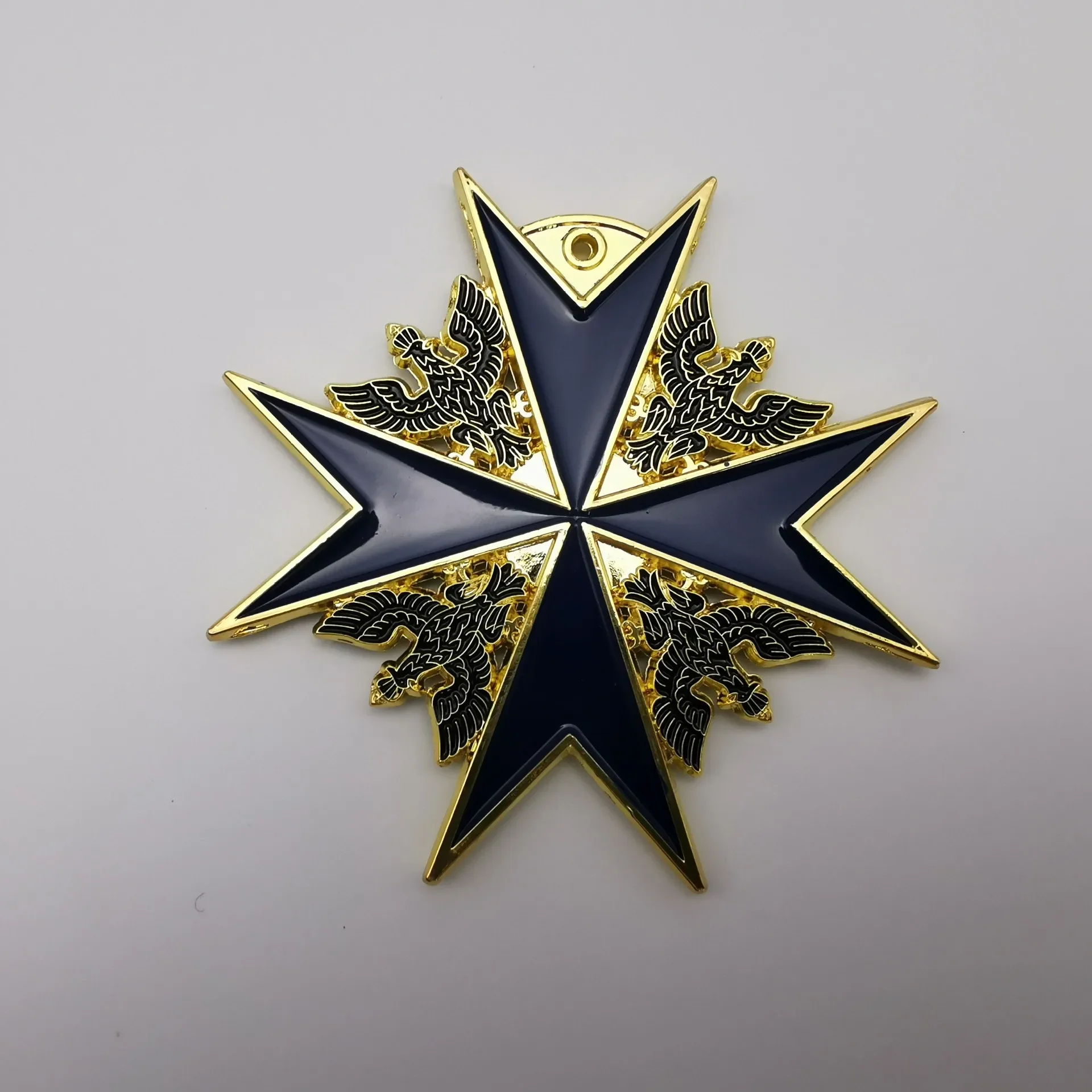 Golden Strangely shaped Commemorative Coin of Prussian Black Hawk The Medal of  German Medal badge gifts - view 2