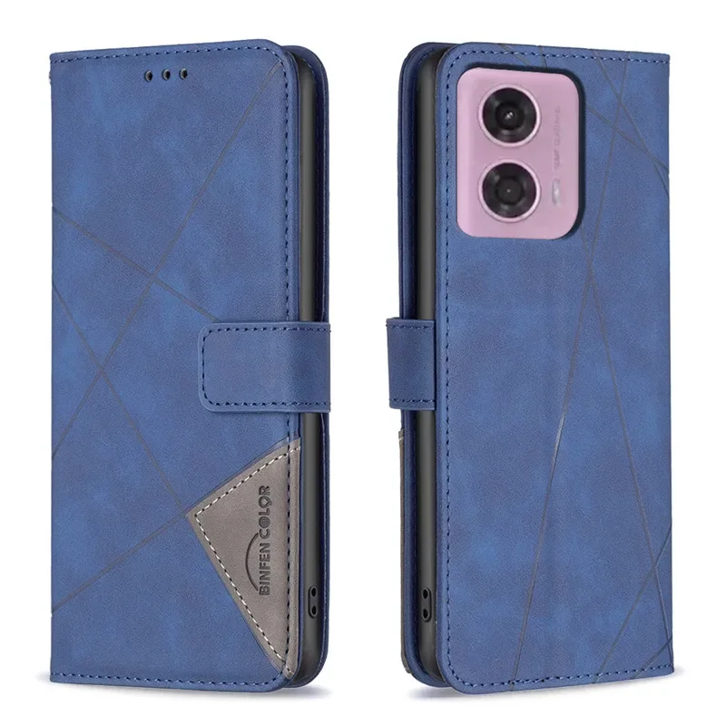 حافظة جلدية مغناطيسية لهاتف Motoroal Moto G34 G24 G04 G14 4G G54 G84 5G حقائب محفظة لهاتف MotoG34 G 34 04 24 غطاء هاتف