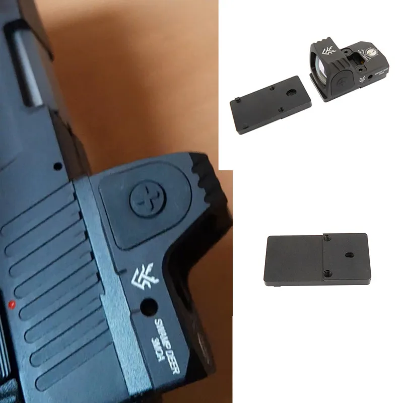 

Metal Base Optic Mount Plate for Taurus PT111 G2 G2C G2S Original G3 TX22 Custom Special SWAMP DEER Sentry RR S.RO 507C Red Dot