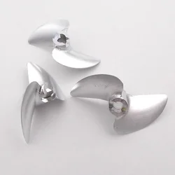 1PC RC Boat Propeller 32-38mm 40mm 42mm 45mm 4mm Pitch 1.4 CNC Balanced Metal Prop for RC Racing Speed Boat MONO Hydroplane CAT