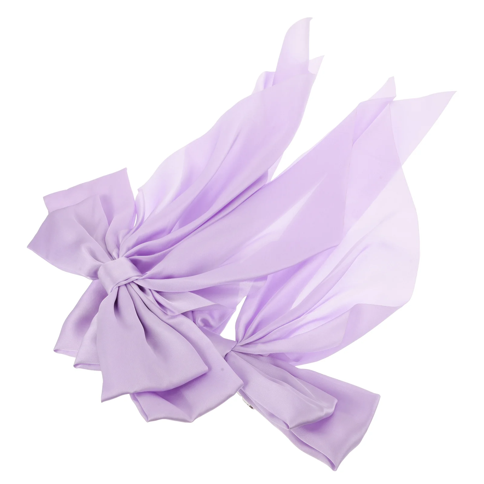 2 Pcs Bow Hairpin Bows for Women Ribbons Clips Snap Modeling Accessories Cloth Bride Barrettes