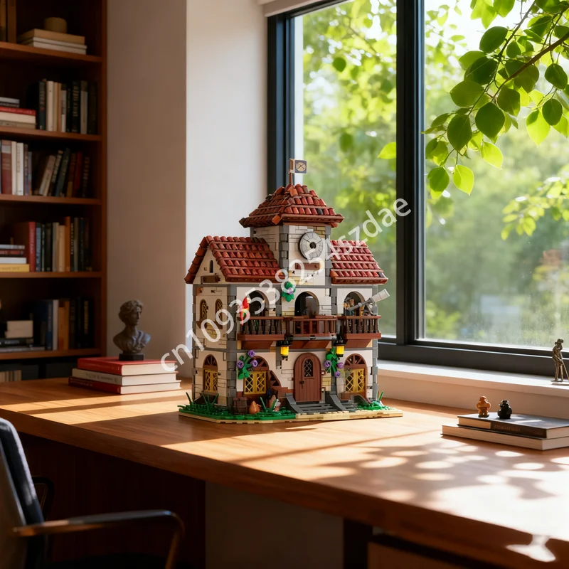 

1977pcs MOC Empire Townhall Pirates Series 5 Model Building Christmas Gift Blocks DIY Creative Idea Education Kids Toys Birthday