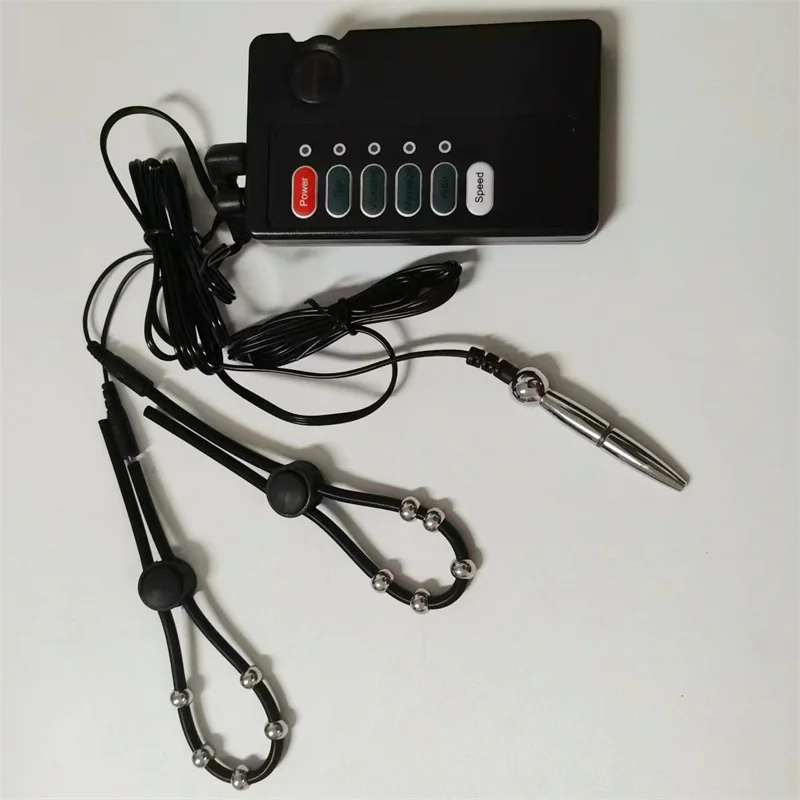 صدمة كهربائية الذكور خواتم الديك لعبة استثارة القضيب المعادن مجرى البول السبر قضيب الحصان العين تحفيز الاستمناء الجنس لعب للرجال