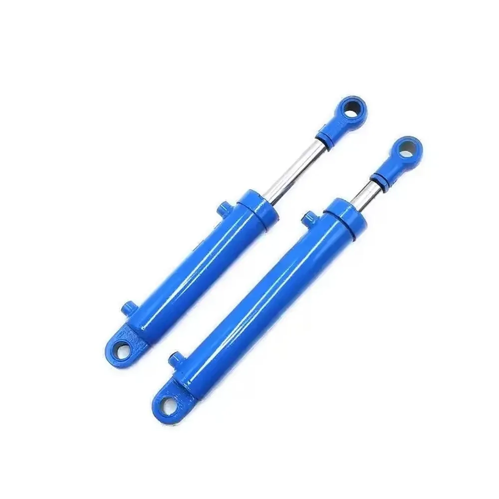 Heavy Duty Hydraulic Cylinder 12V Electric Piston Small Size for Mobile Equipment Grader Shield Lift Compact Design