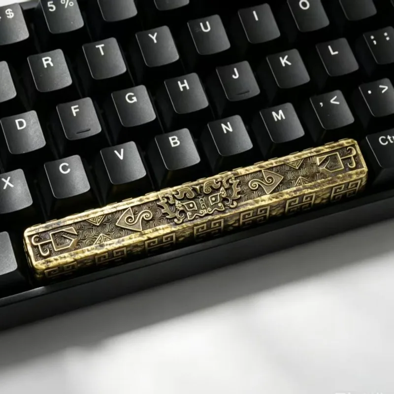 New Retro Cloud Thunder Pattern Theme Anime Keycaps Mechanical Keyboard Metal Customization PC Game Keyboard Accessories Gift