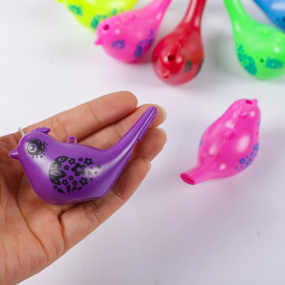 12Pcs Cute Water Bird Whistles Noise Maker Musical Toys for Kid Birthday Party Favors Baby Shower Gifts Goodie Bag Pinata Filler