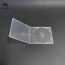 1PC 8CM ReadStar Transparent PP Plastic Ultrathin Standard DVD Case 3Inch CD Package Portable CD Storage Box