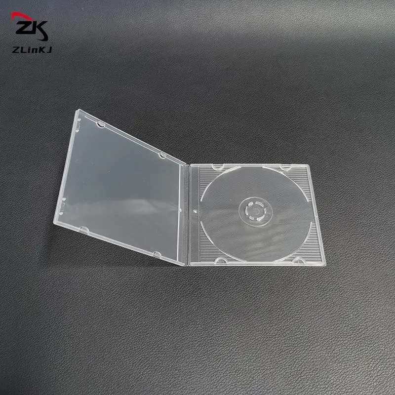 1PC 8CM ReadStar Transparent PP Plastic Ultrathin Standard DVD Case 3Inch CD Package Portable CD Storage Box