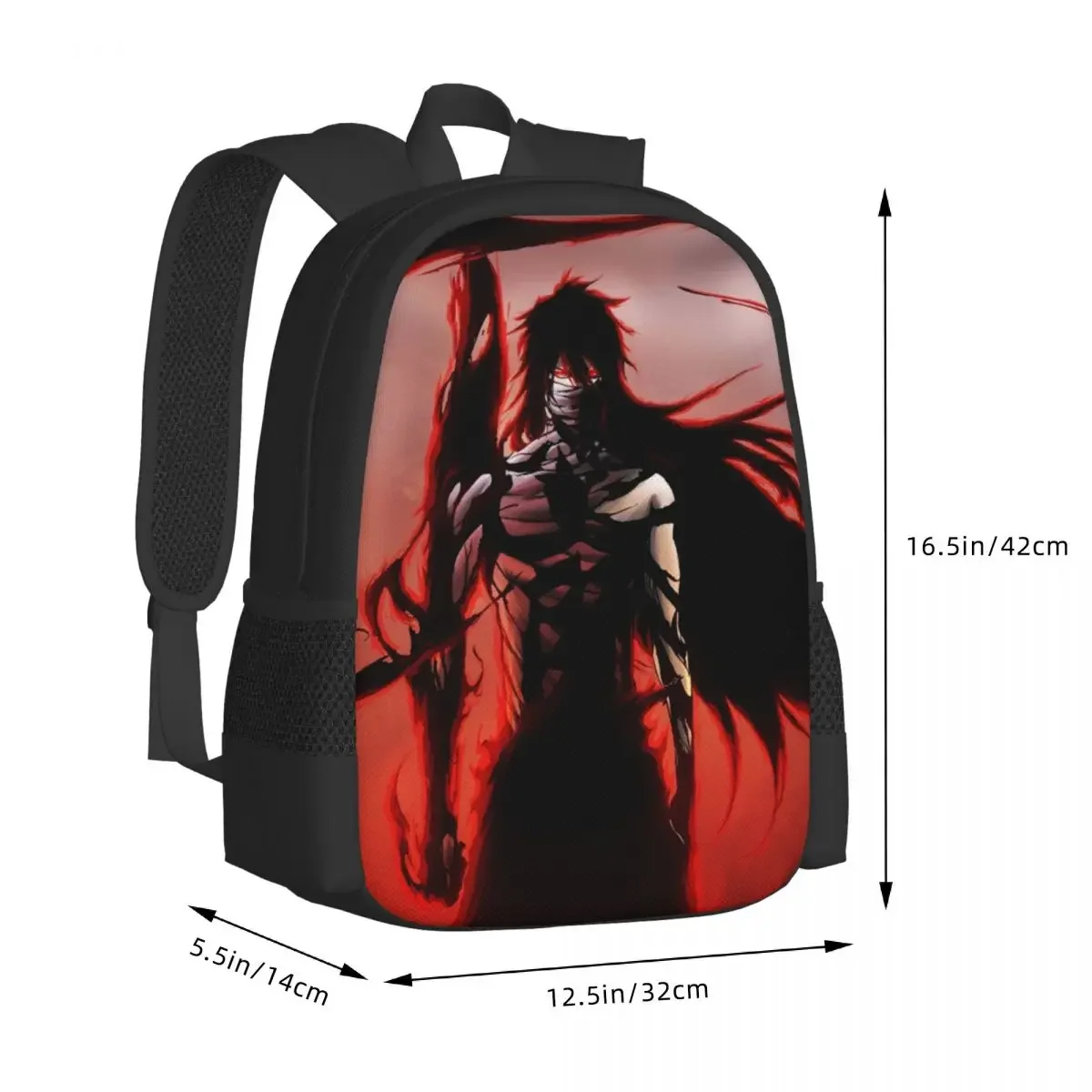 Anime BLEACH Kurosaki Ichigo Travel Laptop Backpack, Business College School Computer Bag Gift for Men & Women