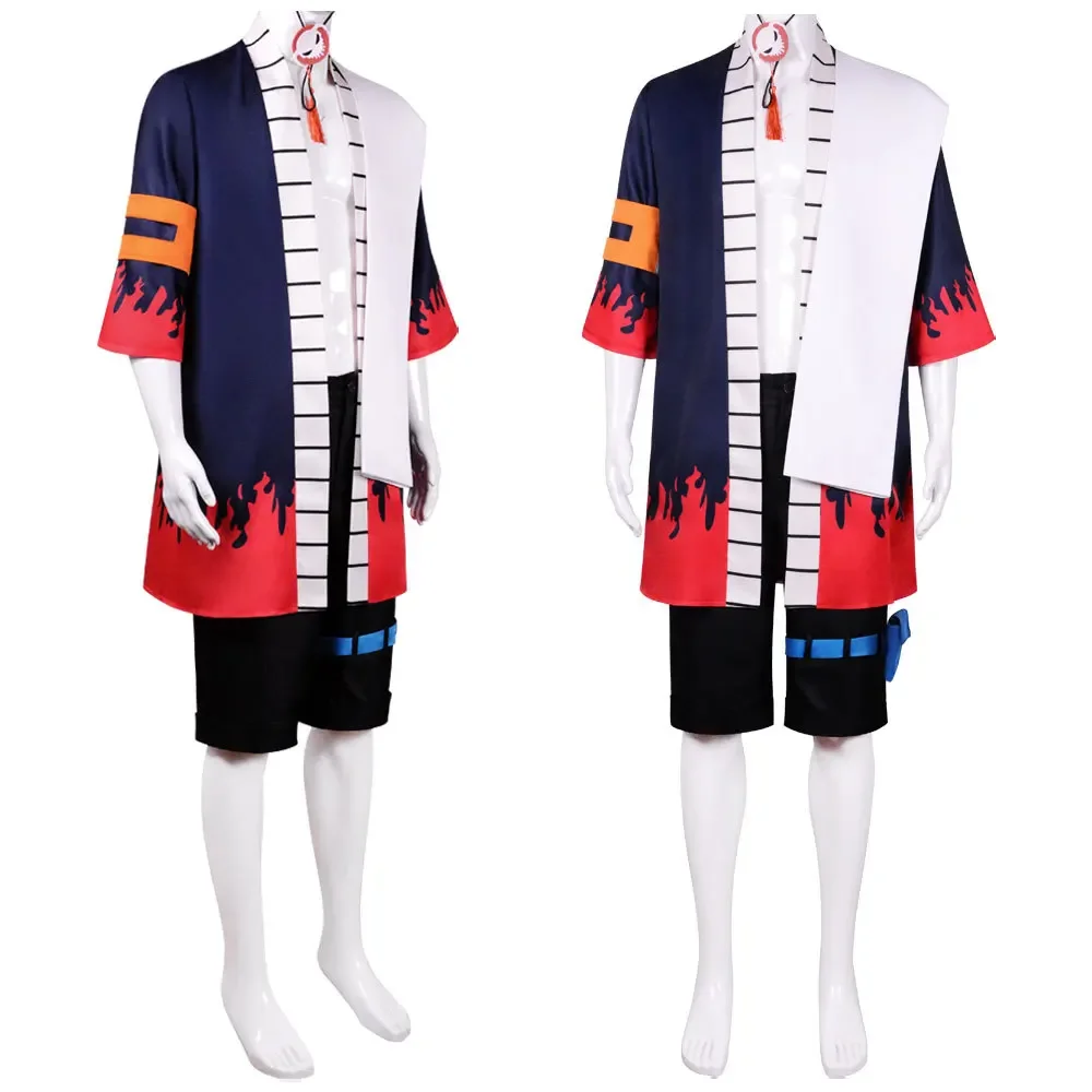 Anime Adult Cosplay Portgas·D· Ace Man Costume