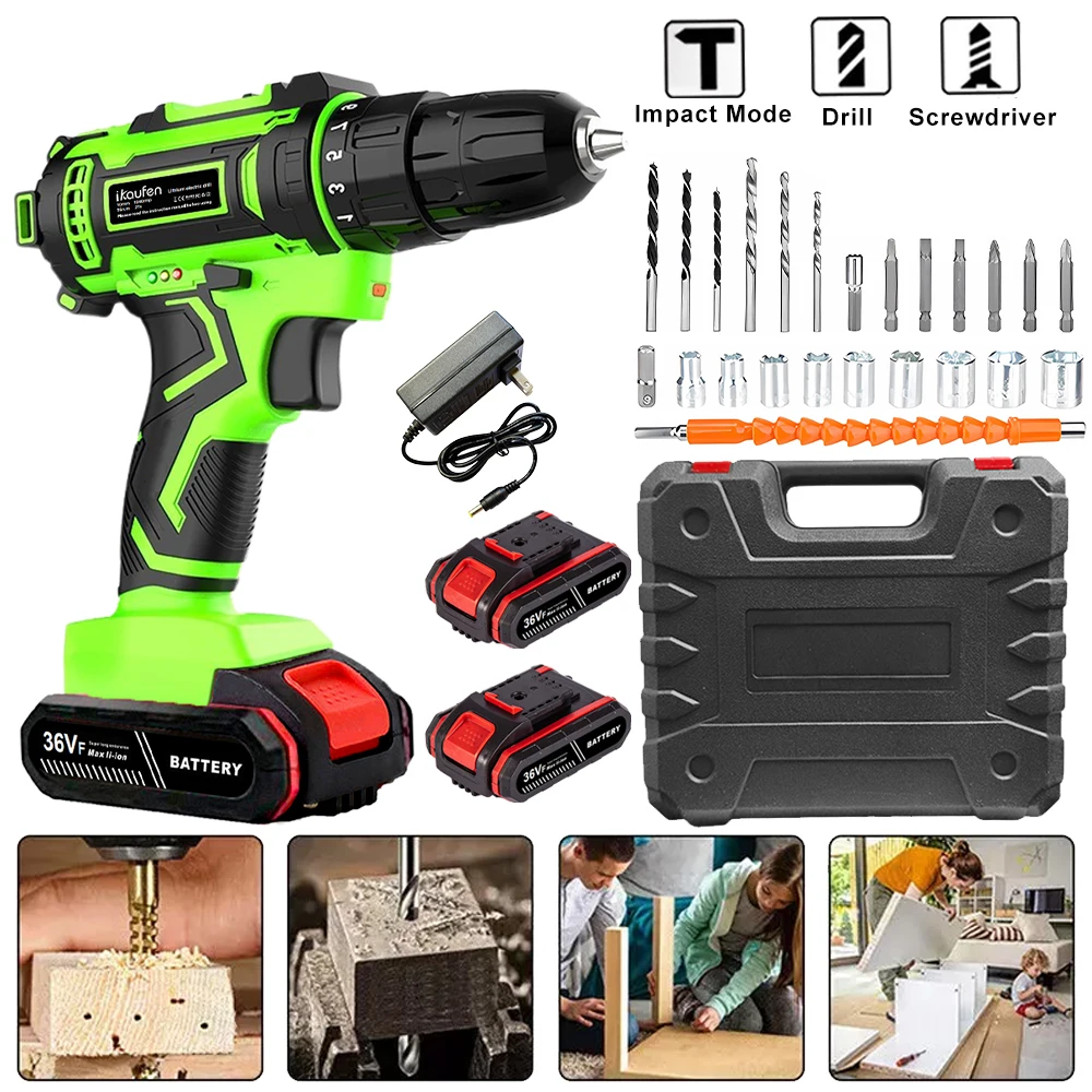 High quality lithium-ion rechargeable battery electric tool hand drill
