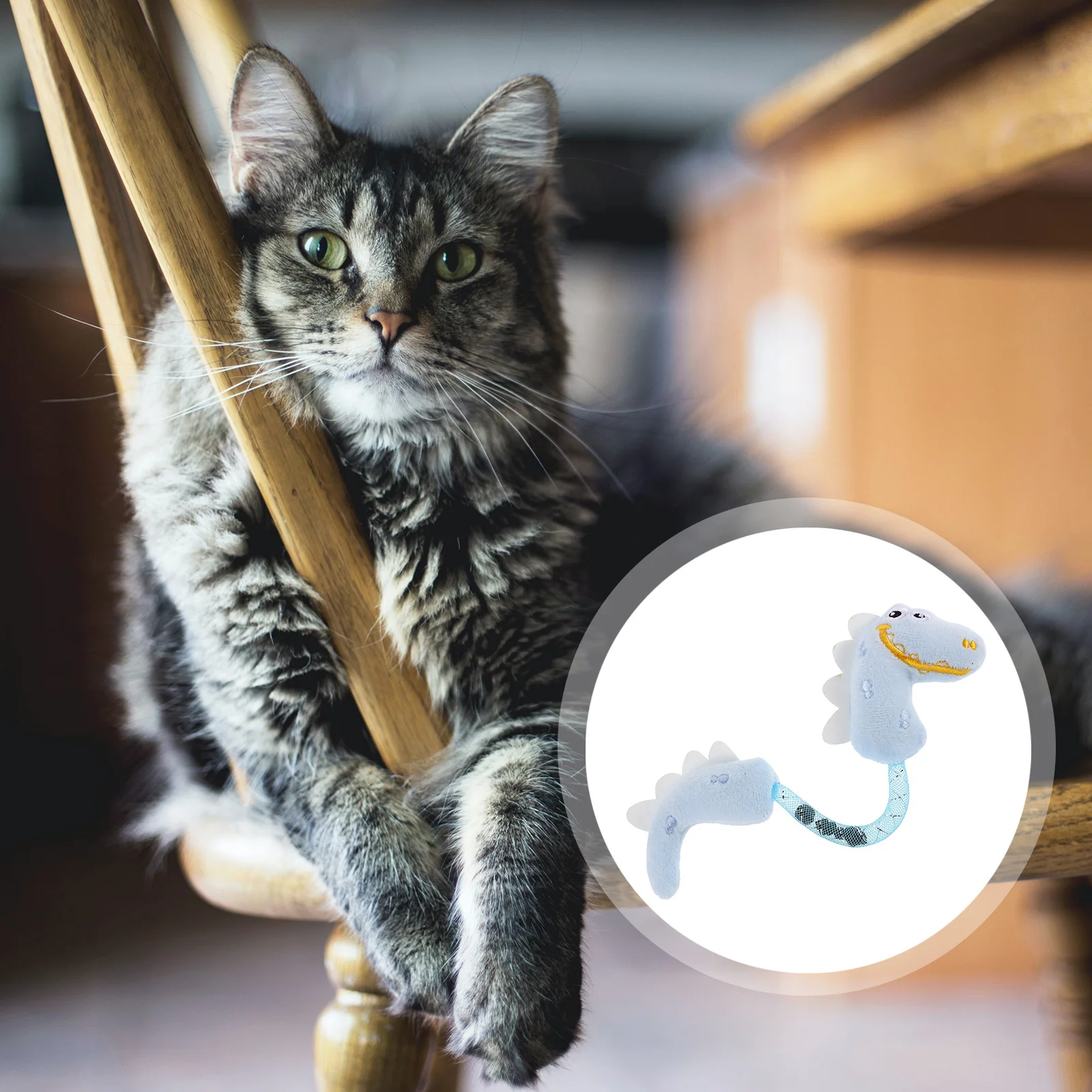 

Interactive Cat Dinosaur Chew Claw Cleaning Indoor Play Bite Resistant Teeth Care Chewing Kittens Fun Game Cat Toys