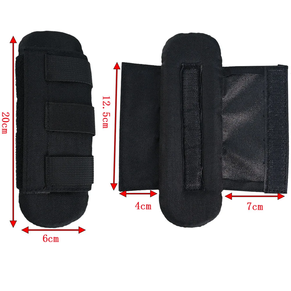 2024 Tactical Shoulder Pad Breathable Vest Short Shoulder Padded Backpack Strap Pads For FCPC JPC Vest  Accessories