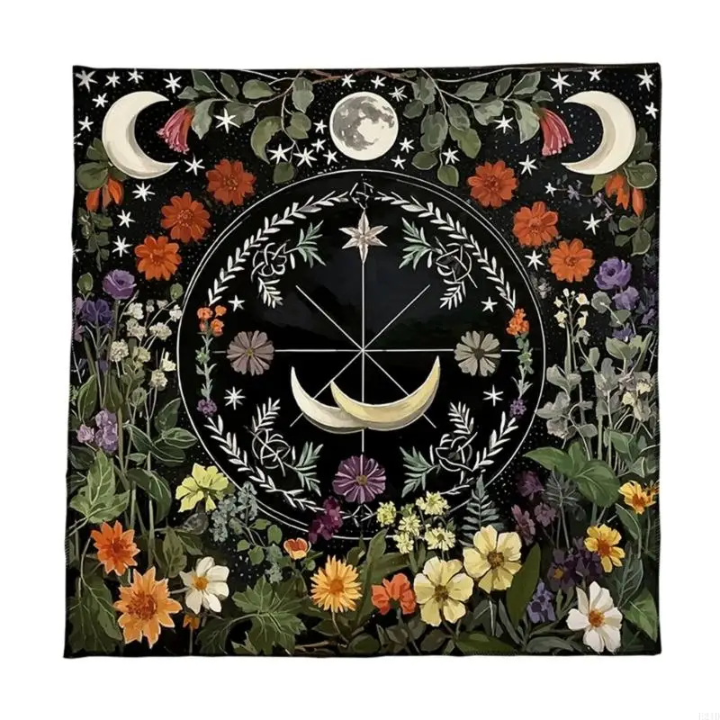   Tarots Tablecloth Multifunction Divinations Table Cloth Tarots Reading Mat Board Game Oracles Card Pad Game Support Mat