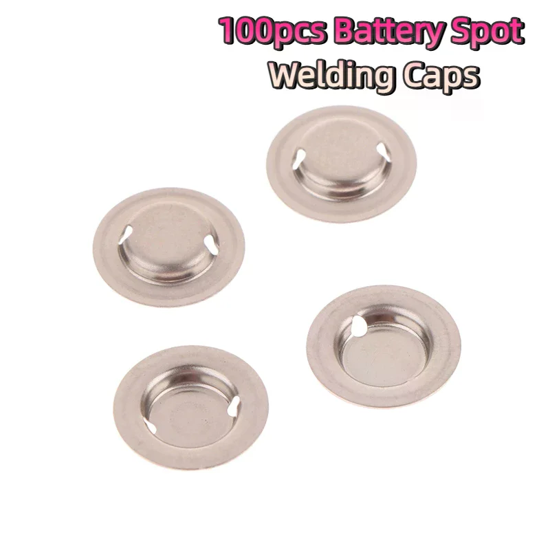 Lithium Battery Flat Head To Change The Tip Cap 18650 Li Battery Positive Spot Welding Tip Cap Gaskets