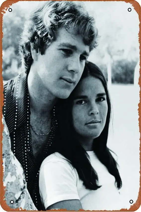 Love Story, 1970 movie poster Metal Signs Vintage Tin Sign 8 x 12 for Garage Cafe Farm Basement Pub sign