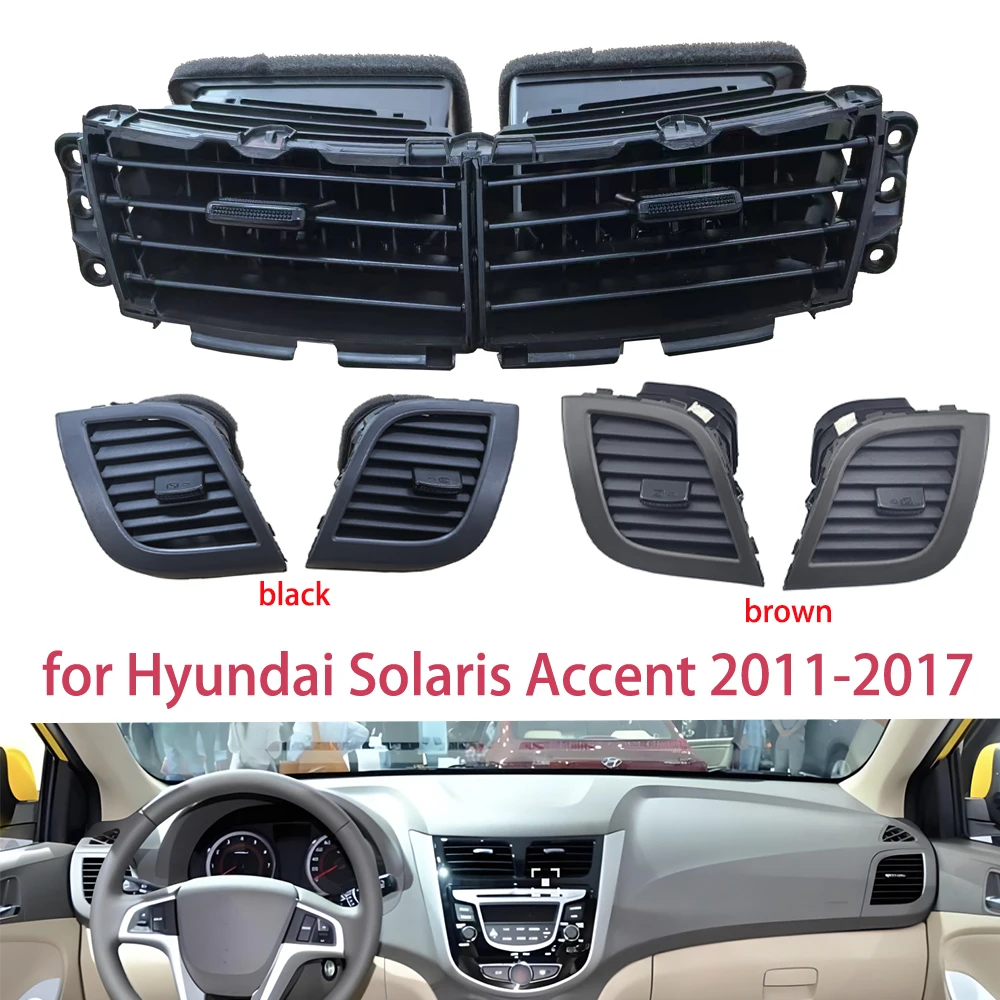 

Center Air Duct Vent air nozzle car air conditioning outlet For Hyundai Verna Solaris valves air conditioning nozzle 974101R000