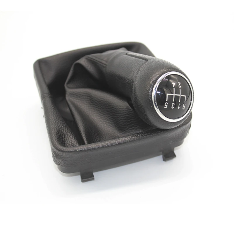 For Volkswagen VW Polo 9N 9N2 2002 2003 2004 2005 2006 2007 2008 2009 Leather Gear Shift Knob Lever Shifter Gaiter Boot Case