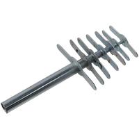 7Pcs Stainless Steel Stopper Borer Tool Manual Cork Borer Set Rubber Stopper Hole Puncher Laboratory