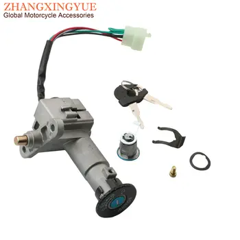 Set di chiavi per serratura sedile interruttore accensione scooter per Peugeot Tweet 50 125 150 803468 8 best sales tweet di Peugeot - №3